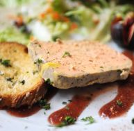 Foie gras, figue et pain...