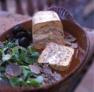 Marbré de foie gras aux truffes - © Restaurant Bruno