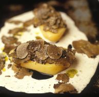 Pomme de terre aux truffes © Restaurant Bruno