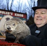 Le jour de la marmotte à Punxsutawney en Pennsylvanie