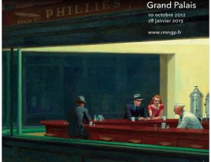 Affiche de l'exposition Hopper © Grand Palais