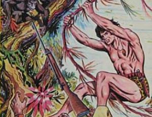 Couverture d’un « comics » consacré à Tarzan en 1979