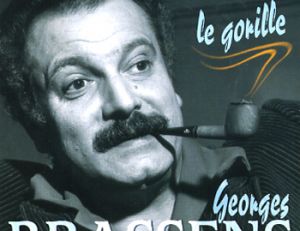 Pochette du disque de Georges Brassens contenant le titre : Le gorille