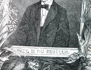 Paul du Chaillu, gravure du 19e siècle