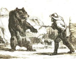 Au 19ème siècle, les rencontres étaient fréquentes entre les pionniers et les ours kodiaks.