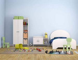 Choisir des meubles de rangement adaptés à une chambre d'enfant / iStock - hkeita