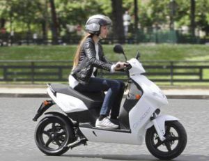 Aperçu d'un scooter en libre-service proposé prochainement par Cityscoot - copuright Cityscoot