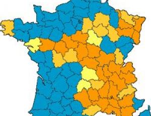 Aire de répartition des castors en France