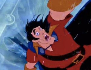 Gaston, dans La Belle et la Bête - copyright Disney