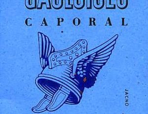 Le fameux paquet de cigarettes gauloises, le dessin réalisé par Jacno représente le casque gaulois aux ailes d’alouette