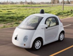 Aperçu d'un des modèles de voiture autonome en développement chez Google - Google copyright