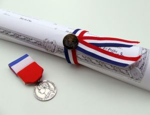 La médaille d'honneur du travail
