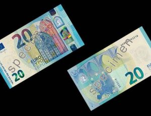 Aperçu du nouveau billet de 20 euros - copyright BCE