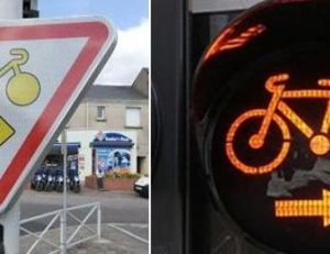 Signalisation spécifique aux cyclistes