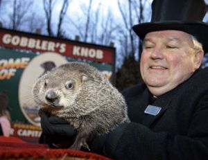 Le jour de la marmotte à Punxsutawney en Pennsylvanie
