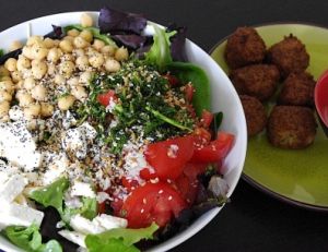 Salade de pois chiches façon libanaise