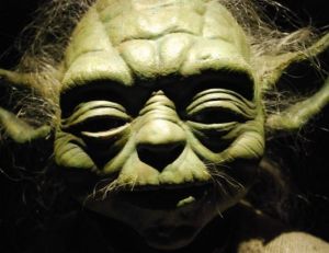 Yoda en clair obscur - copyright Flickr