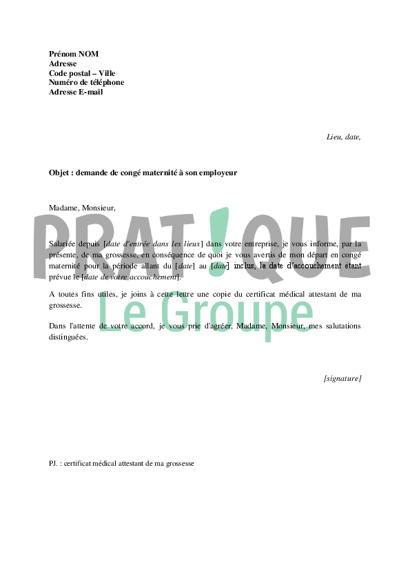 Cong Maternit Justificatif Cong s De Maternit Et Retraite Ce Qu 