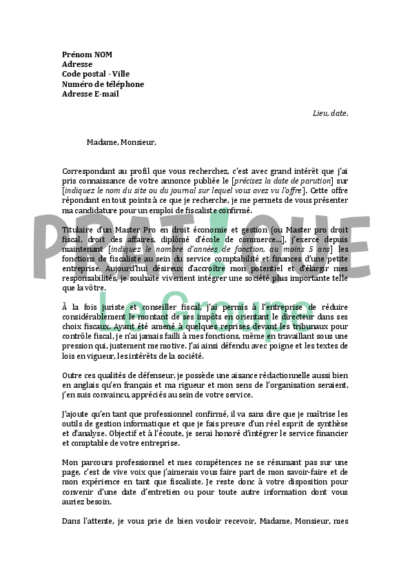 exemple lettre de motivation junior entreprise