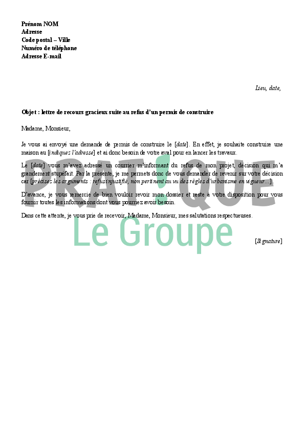 Lettre De Recours Visa Courrier De Contestation Refus Visa VXGXFB