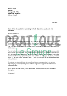 Exemple Lettre Motivation Pour Integrer Une Ecole