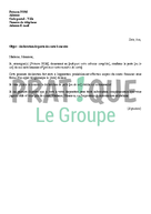 Lettre exemple