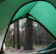 Pratique du camping en pleine nature