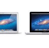 Macbook Air 11 pouces et Macbook Pro 13 pouces côte à côte - Apple ®