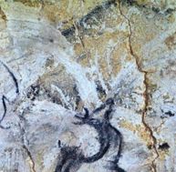 Des spécialistes pensent avoir identifié ce qui ressemblerait à la représentation d'une éruption volcanique dans la grotte de Chauvet