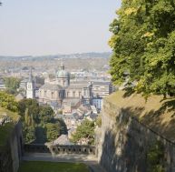 Vue de la ville de Namur, Belgique