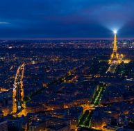 Vue de Paris la nuit - copyright Shepard4711