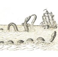Déjà un serpent de mer… gravure du 17ème siècle