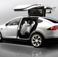 Aperçu du Tesla X présenté mardi 29 septembre par Elon Musk - © Tesla