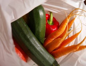 emballage plastique pour légumes
