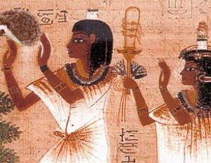 Hérisson africain sur un bas relief égyptien