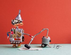 High-tech à la maison : Neato, le robot aspirateur intelligent / iStock.com - BesJunior