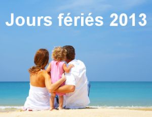 Jours fériés 2013 en France