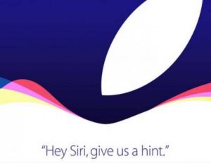 Aperçu de l'invitation transmise par Apple pour la keynote du 9 septembre 2015