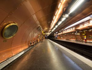 La stations Arts et Métiers, à Paris, est inspirée de l'univers de Jules Verne