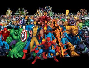 Les super-héros Marvel entrent au musée