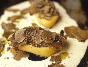 Pomme de terre aux truffes © Restaurant Bruno