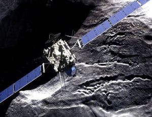 Rosetta sur une comète