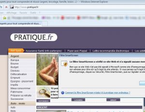 Vérification sur Pratique.fr