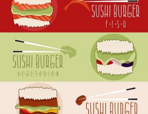 testez le sushi buger