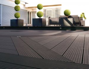Terrasse en pin traité © Burger