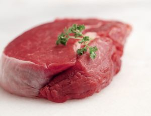 La viande rouge est riche en fer