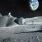 Vue d'artiste d'une base lunaire installée sur la Lune - copyright ESA