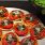Tartelettes tomate au pesto, noix et parmesan