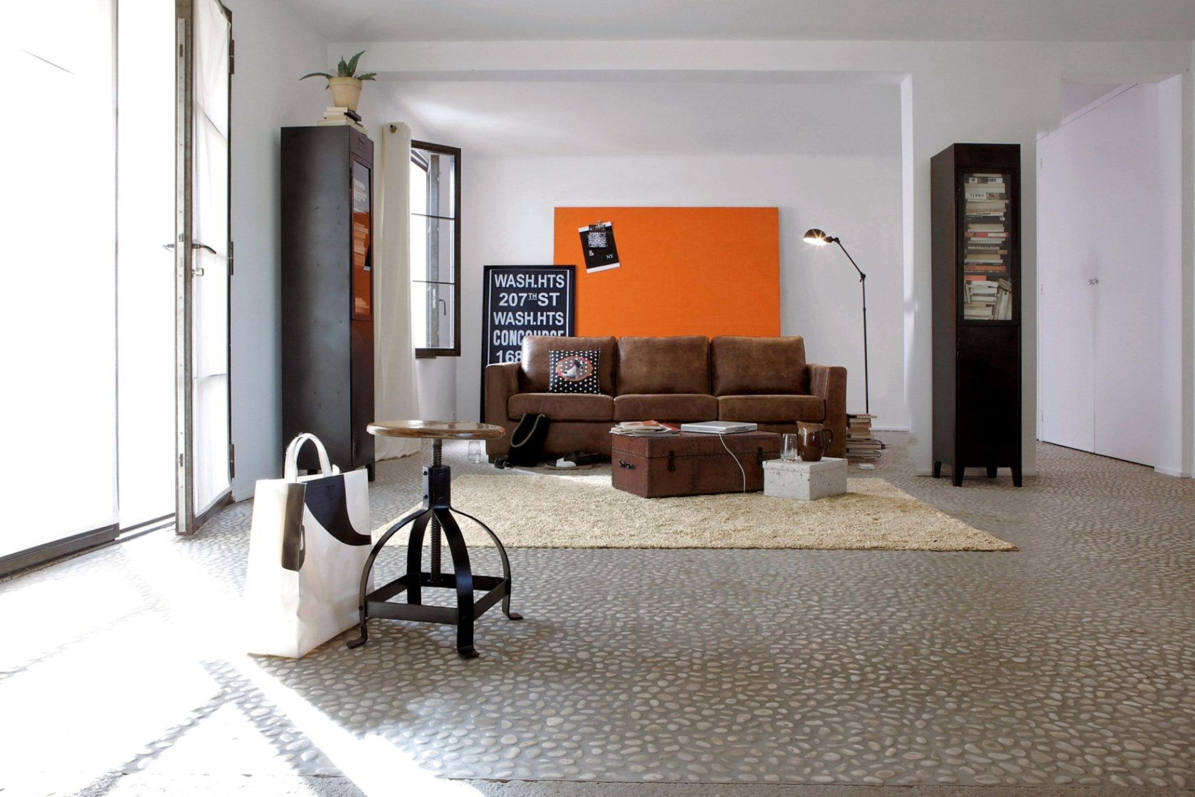 Salon style industriel